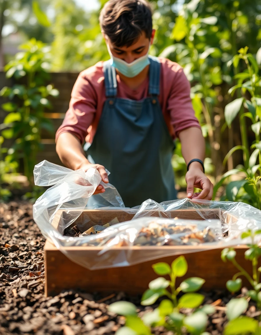 6 passos para compostagem caseira na propriedade — slide capa