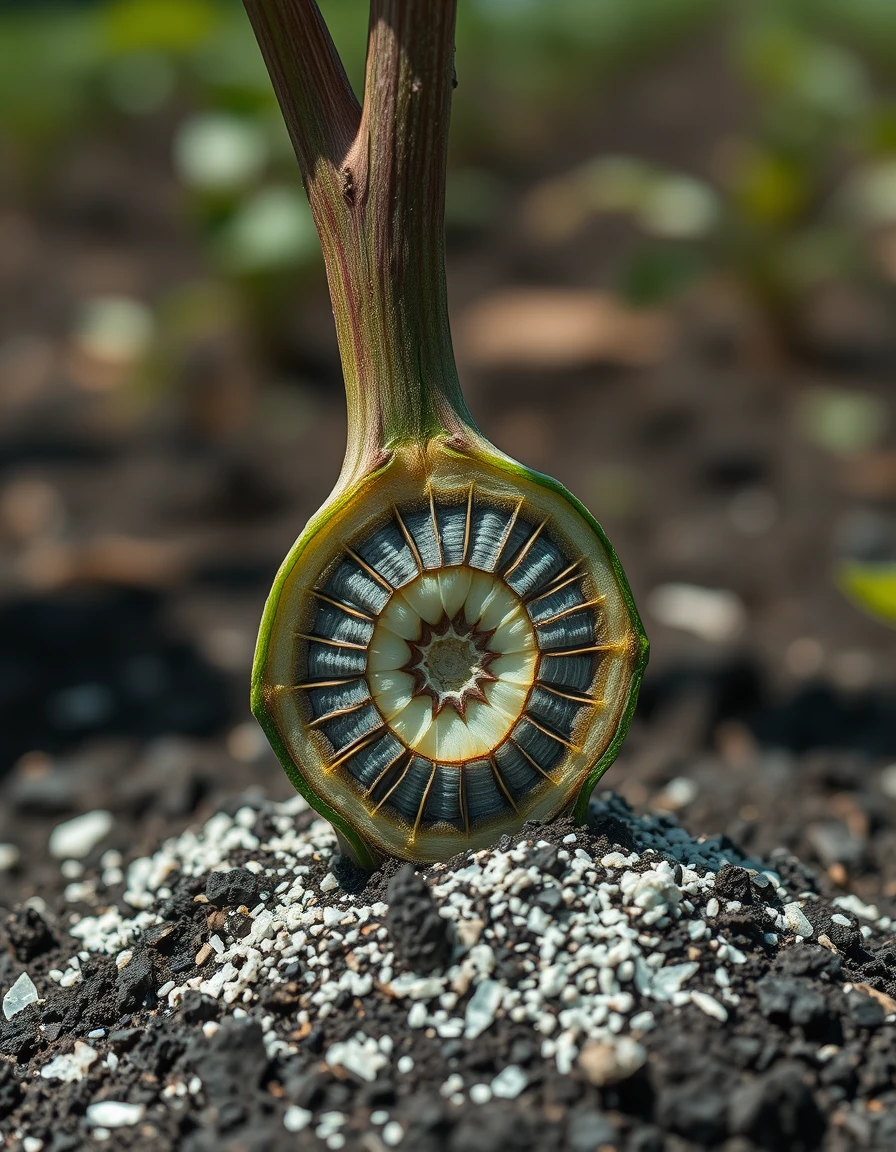 Voce sabia que silicio fortalece caule das plantas capa